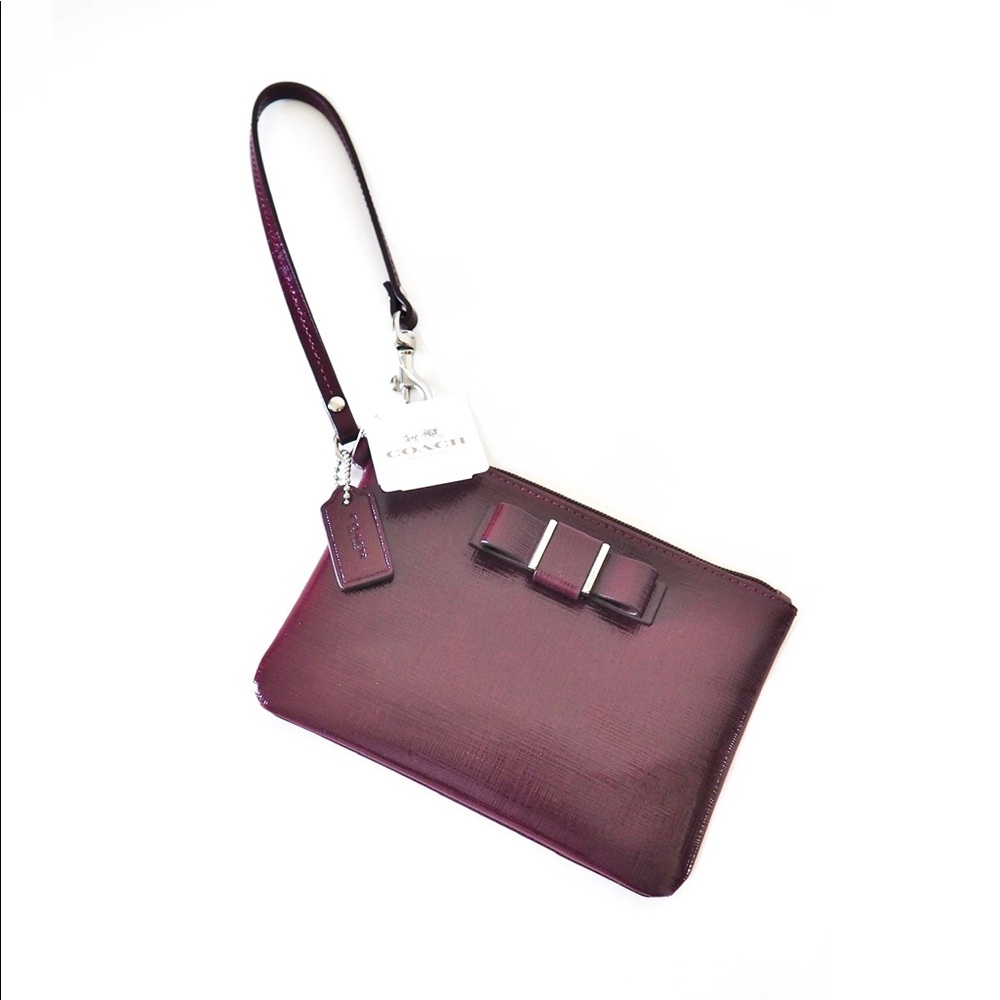 COACH Darcy Bow Wristlet